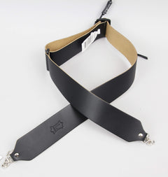 Levy's M9-BLK Genuine Leather Banjo Strap