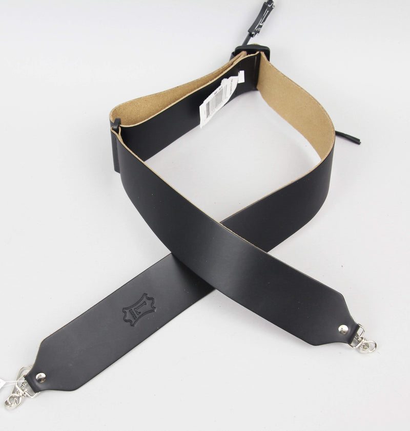 Levy's M9-BLK Genuine Leather Banjo Strap