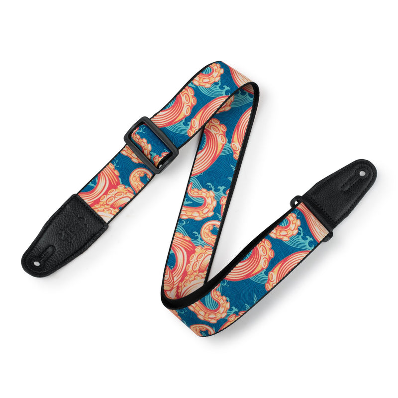 Levy's Polyester Guitar Strap | Tentacles & Waves