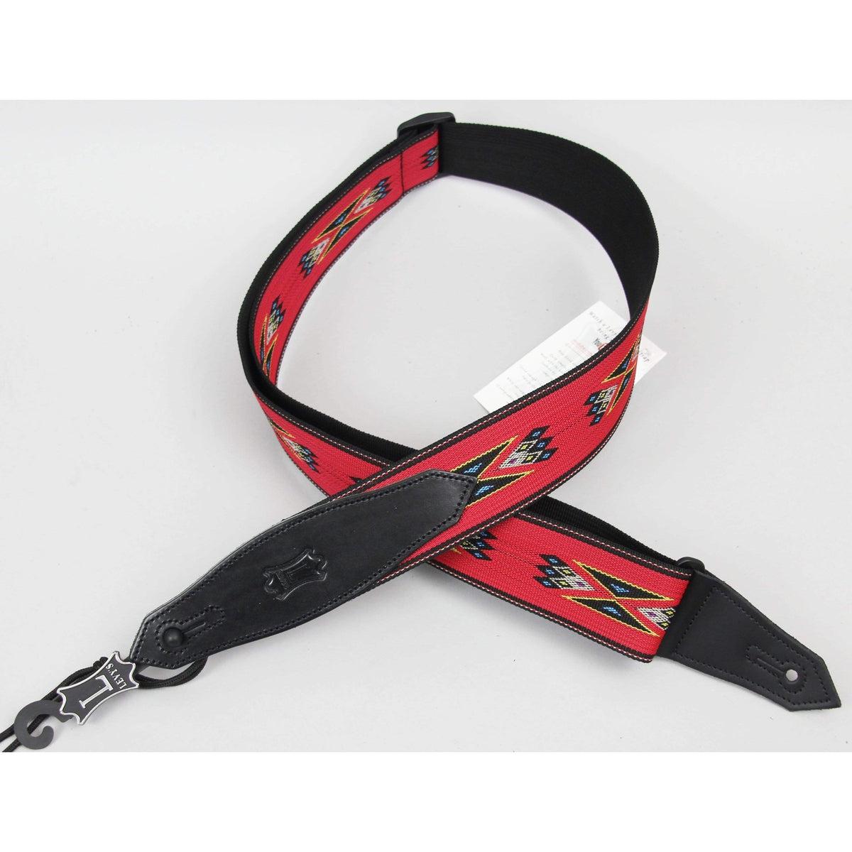 Levys MSSN80 Guitar Strap Red