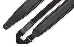 Levys Right Height Padded Guitar Strap | MRHGP-BLK