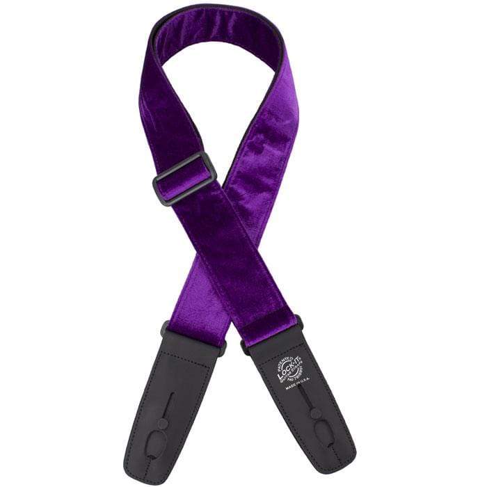 Lock-It Crushed Velvet 2" Strap | Purple