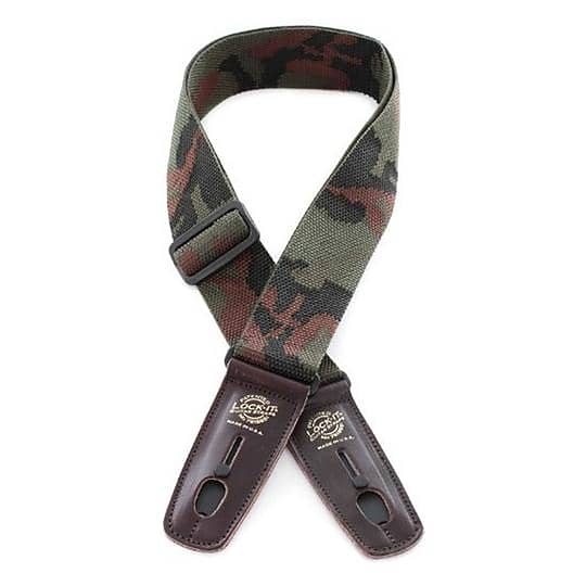 Lock-It Poly Guitar Strap | Camo