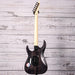 LTD M200 Electric Guitar | See Thru Black