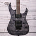 LTD M200 Electric Guitar | See Thru Black