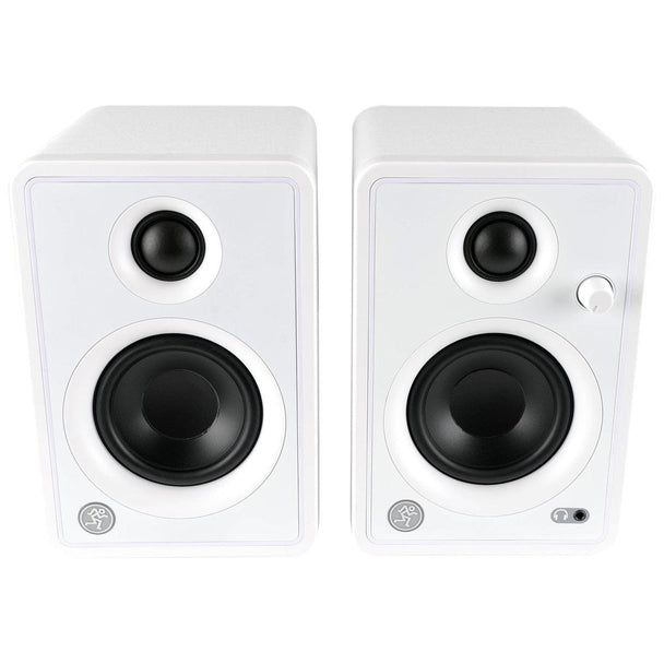 Mackie CR3-XBT Limited Edition Powered Monitors W/ Bluetooth | Arctic White