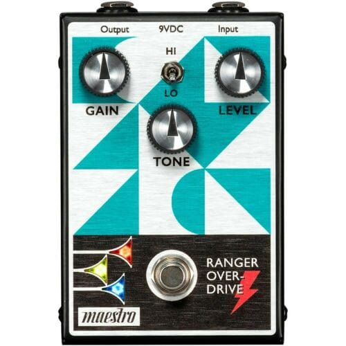 Maestro Ranger Overdrive Effects Pedal