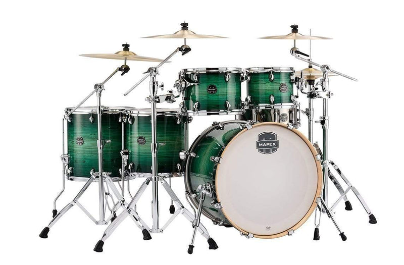 Mapex Armory 6-Piece Studioease Fast Tom Shell Pack | Emerald Burst