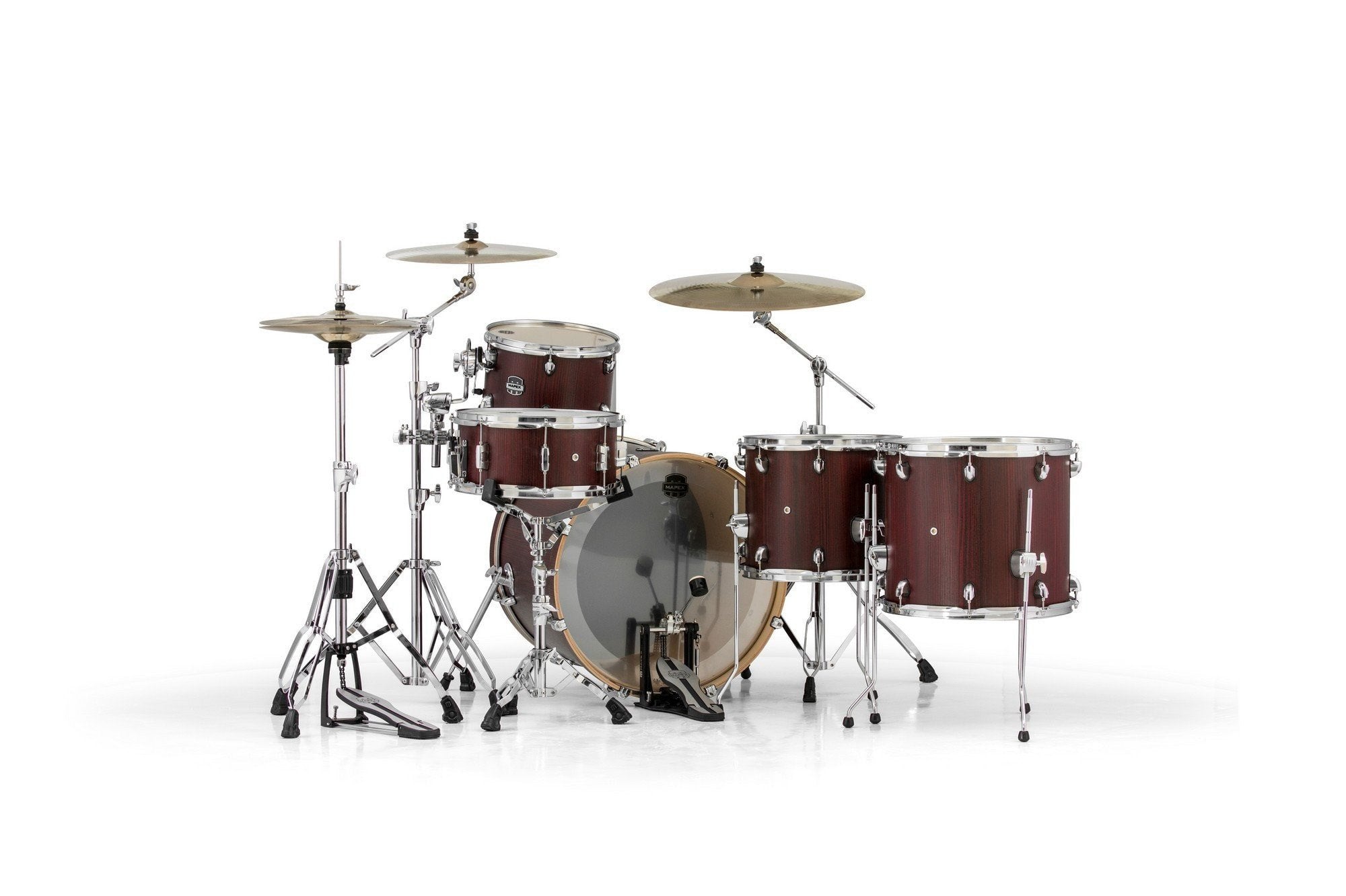 Mapex MA528SF Mars Series 5 Piece Crossover Shell Pack Bloodwood
