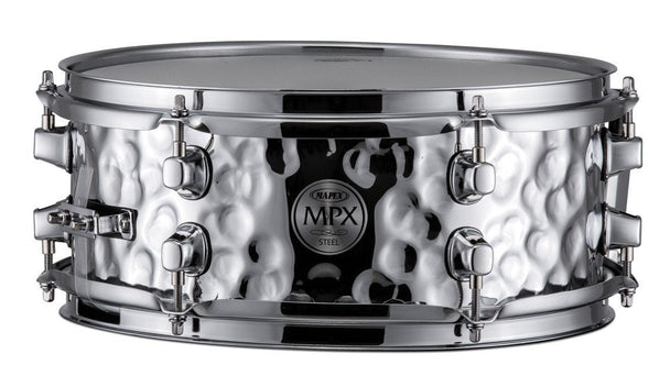 Mapex MPST2506H Steel Hammered 12" X 5" Snare Drum