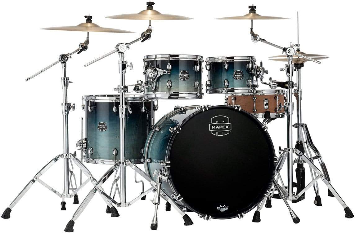 Mapex Saturn Rock 4-Piece Sell Pack | Teal Blue Fade
