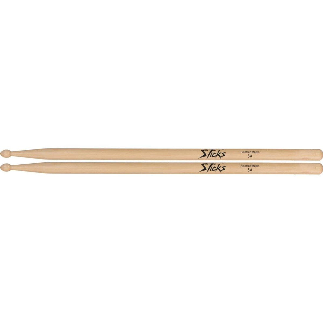 Maple Drum Sticks (5A, Wood Tip)