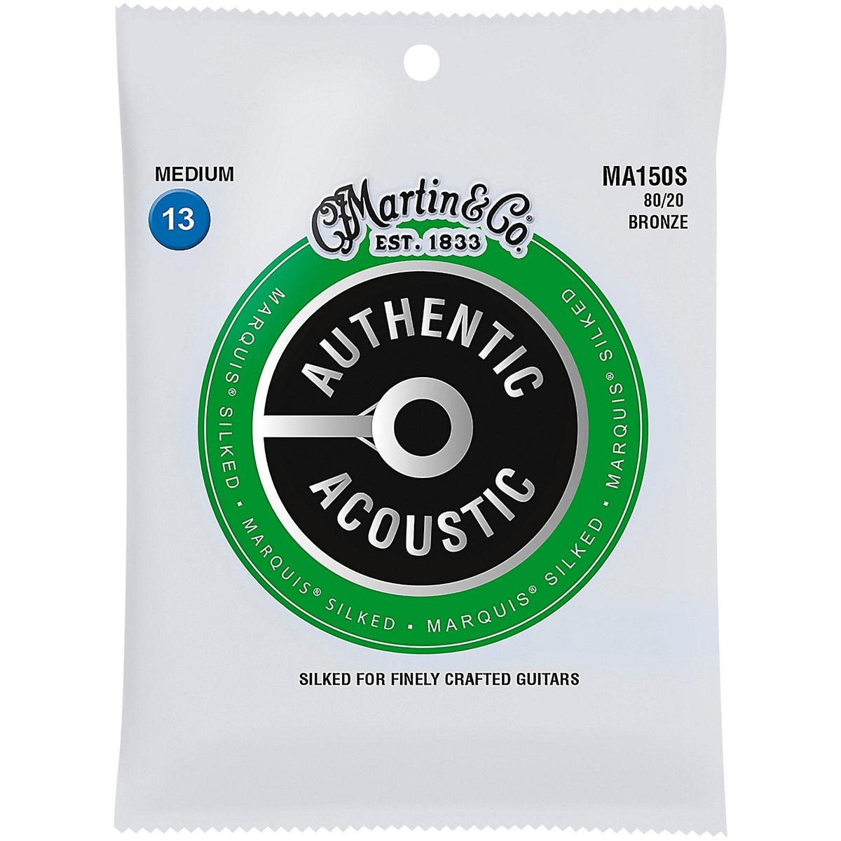 Martin Marquis Silked 80/20 Bronze Guitar Strings | Medium