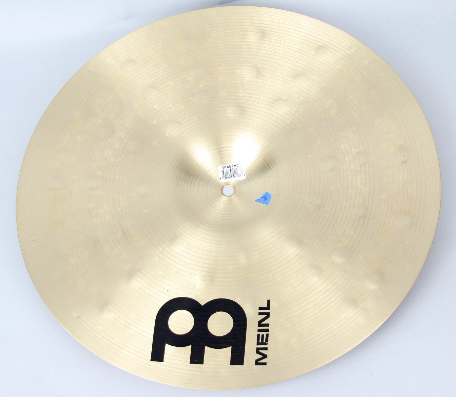 Meinl 18" Byzance Traditional Extra Thin Hammered Crash Cymbal B18ET