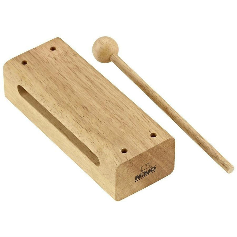 Meinl NINO21 Medium Woodblock | Includes Striker