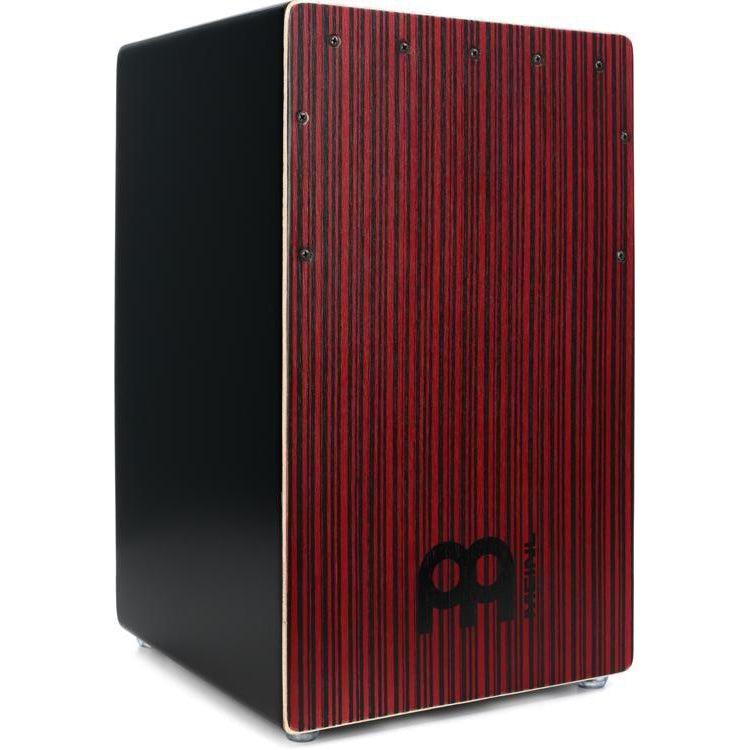 Meinl Percussion Backbeat Bass Cajon | Crimson Stripe