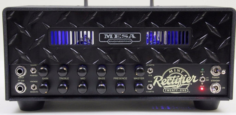 Mesa Boogie Custom Mini Rectifier Twenty-Five | Black Diamond Plating