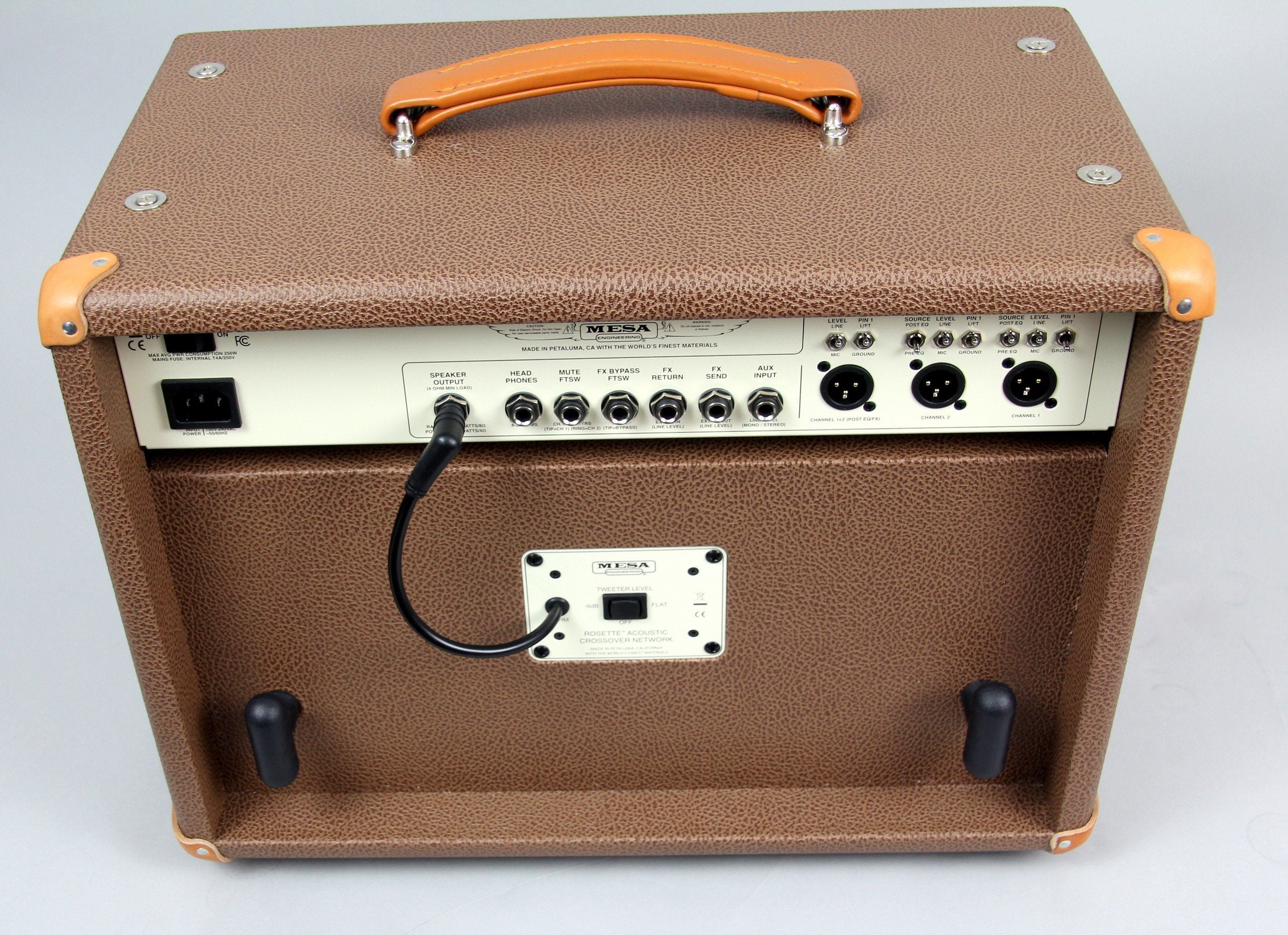 Mesa Boogie Rosette 300 Two:Eight Acoustic Combo Amp | Custom Cocoa Bronco/Tan