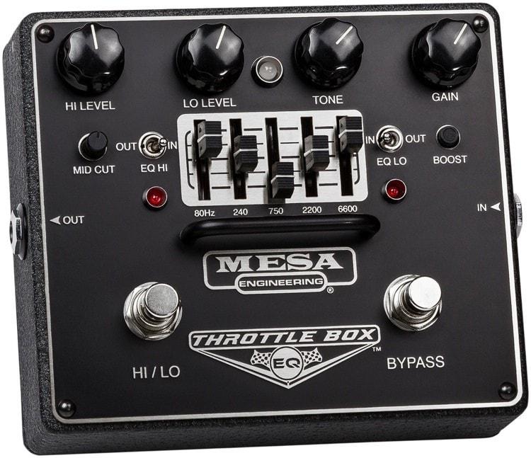 Mesa/Boogie Throttle Box EQ Equalizer Effects Pedal