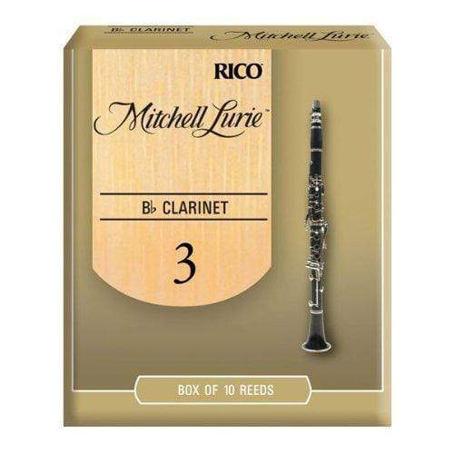 Mitchell Lurie Bb Clarinet Reeds, Strength 3.0, 10 Pack