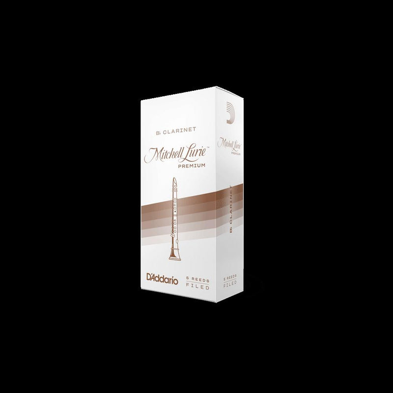 Mitchell Lurie Premium Bb Clarinet Reeds, Strength 4.0, 5 Pack