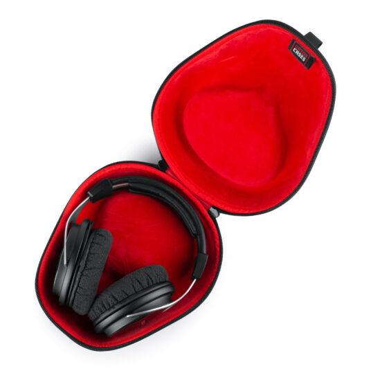 Molded Case For Folding & Non-Folding Headphones – Black Color