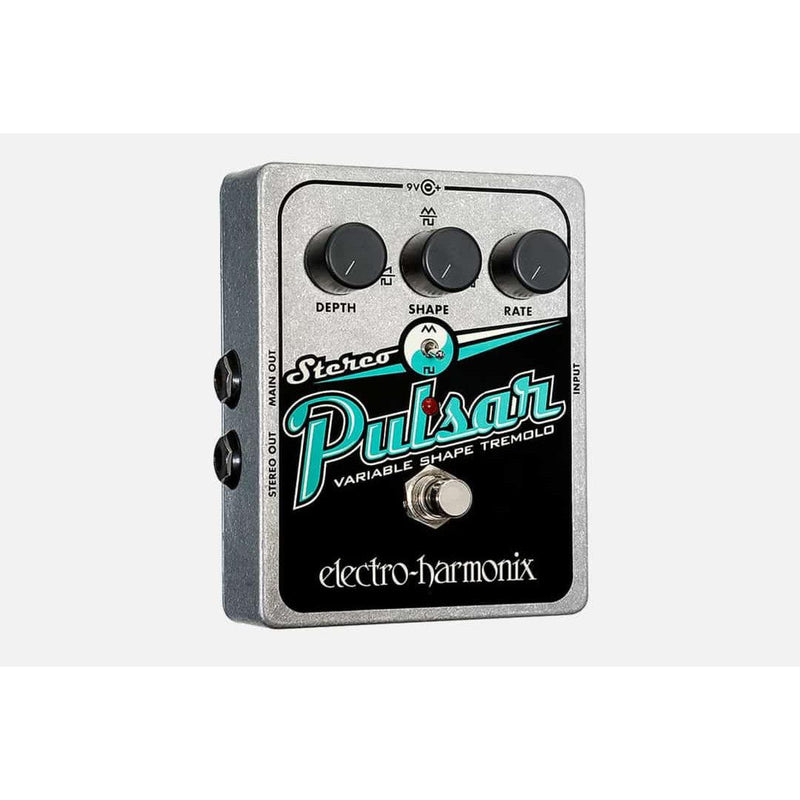 Electro Harmonix Stereo Pulsar Variable Shape Tremolo Effects Pedal