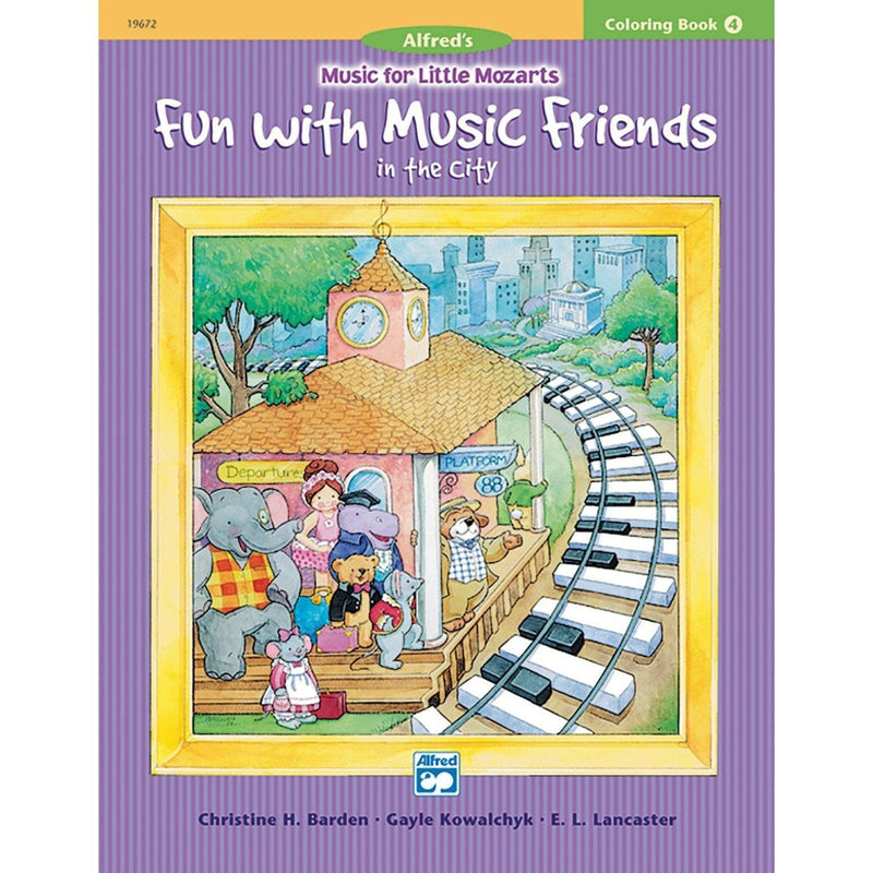 Music For Little Mozarts - Coloring Book - Fun With Music Friends