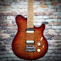 Music Man Axis Super Sport Roasted Amber Quilt