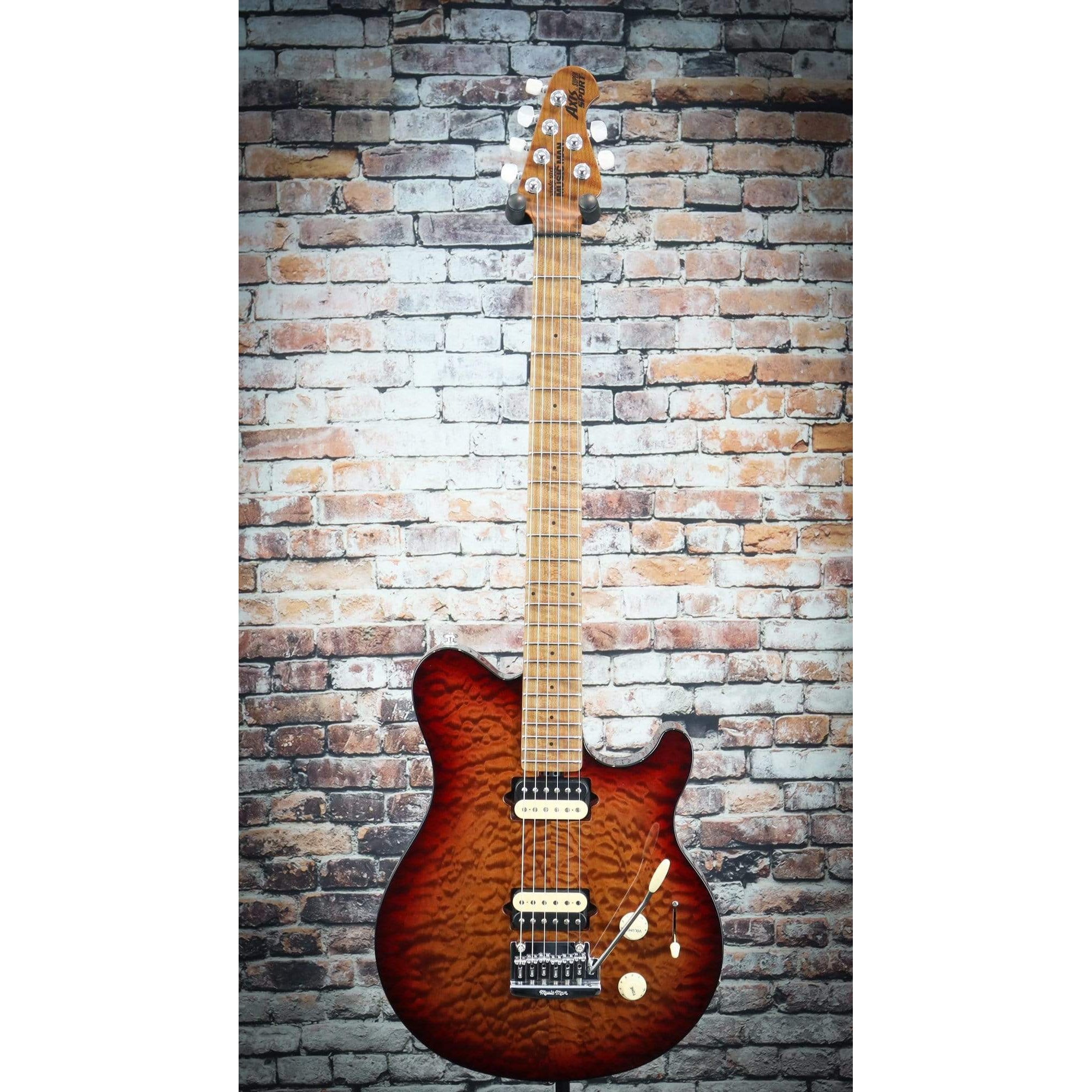 Music Man Axis Super Sport Roasted Amber Quilt