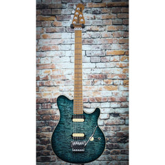 Music Man Axis Super Sport Yucatan Blue Quilt