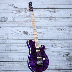 Music Man BFR Nitro Axis Electric Guitar | Trans Purple