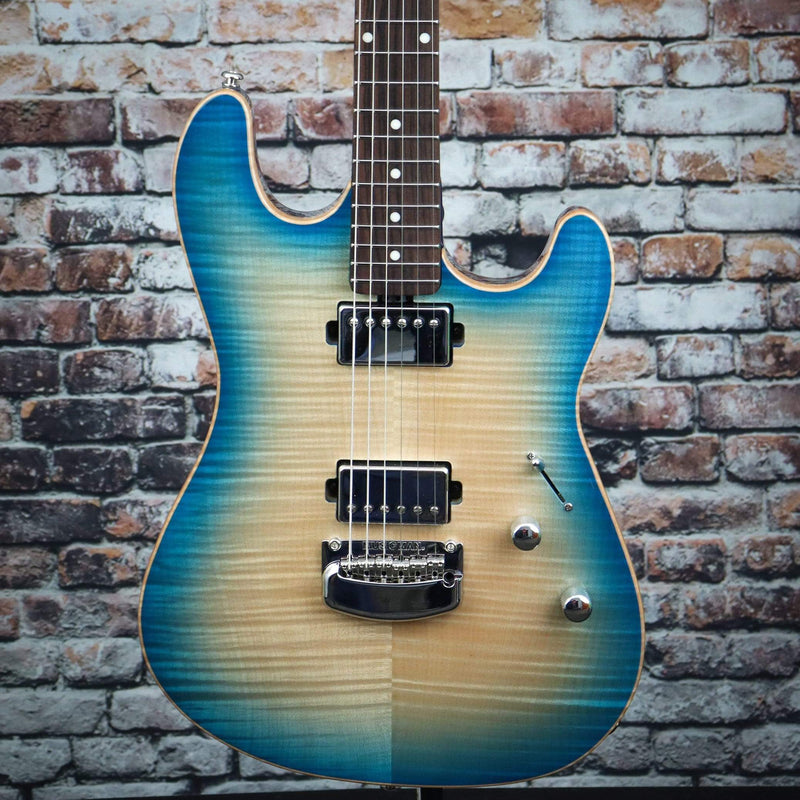 Music Man Sabre BFR Guitar | Blue Burst