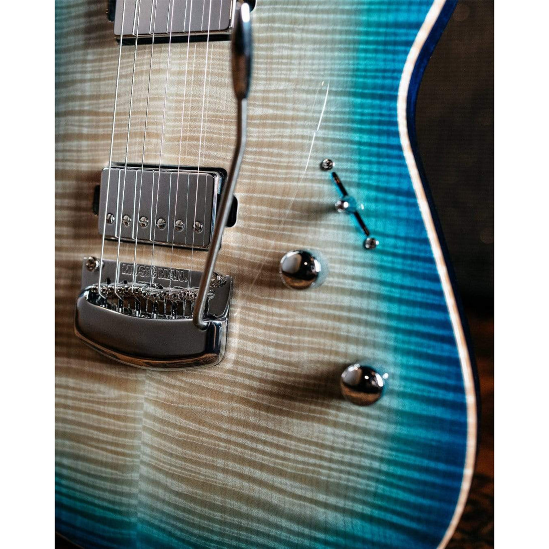 Music Man Sabre BFR Guitar | Blue Burst