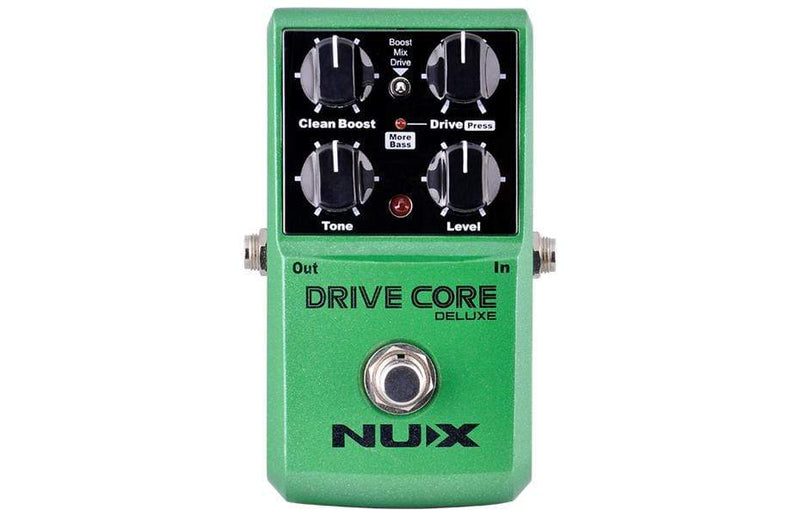 NUX Drive Core Deluxe Analog Overdrive and Booster Pedal