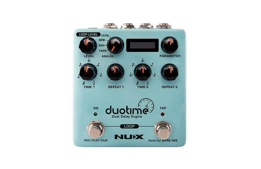 NUX Duotime Dual Delay Engine Stereo Delay