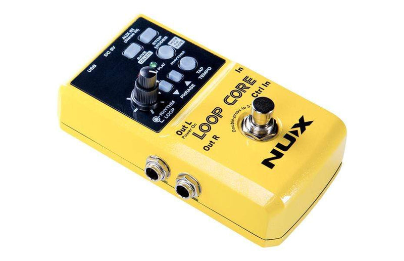 NUX Loop Core Pedal with Drum Machine