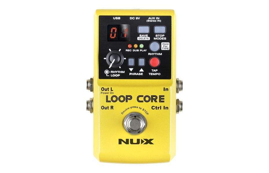NUX Loop Core Pedal with Drum Machine
