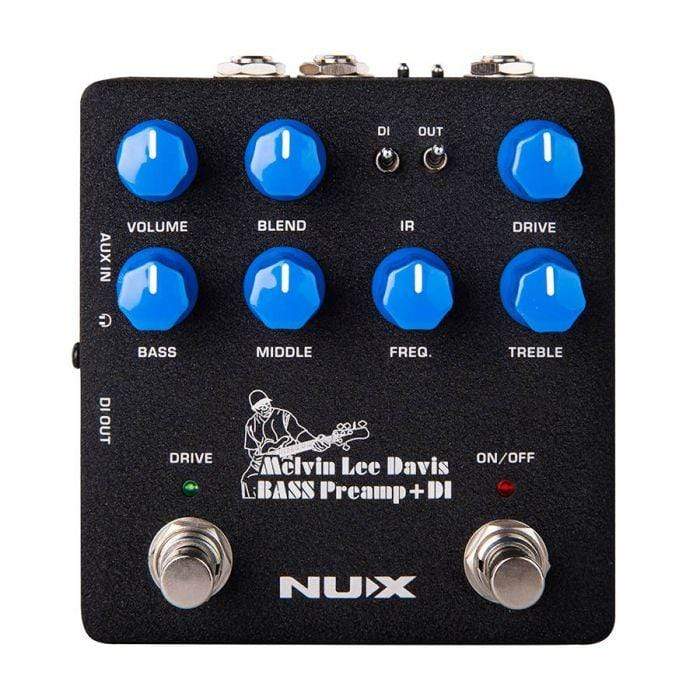 NUX Melvin Lee Davis Bass Preamp + DI