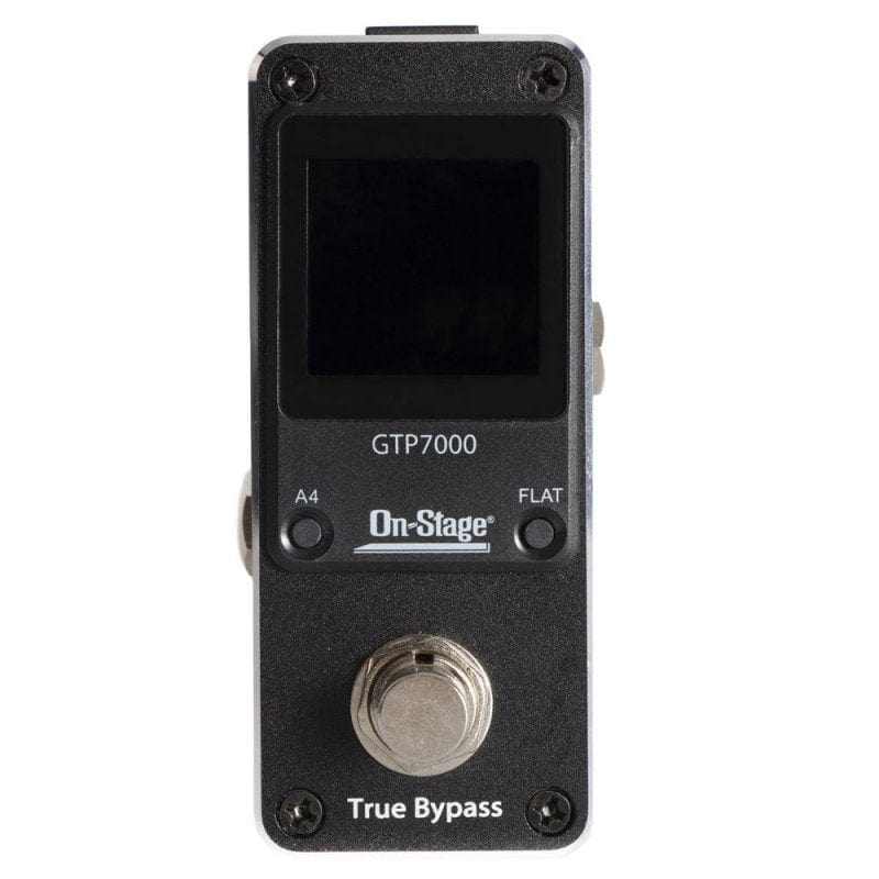 On-Stage GTP7000 Mini Pedal Guitar Tuner