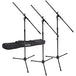 On-Stage Three Euro Boom Mic Stands with Bag | MSP7703