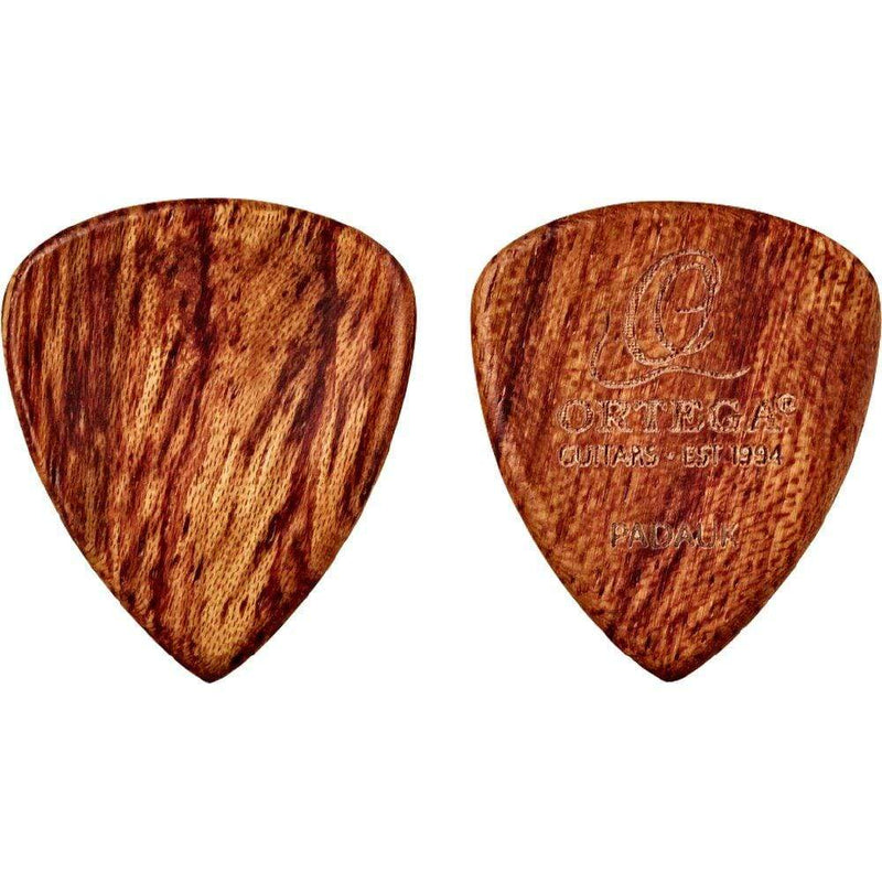 Ortega Curved Wooden Guitar Pick | Padouk Wood
