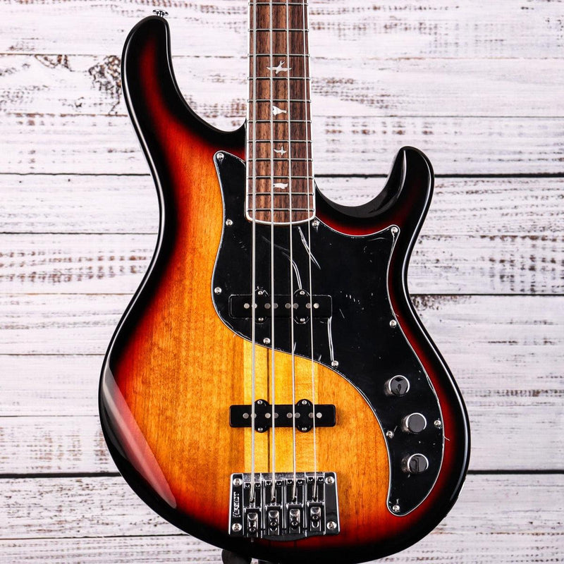 Paul Reed Smith SE Kestral Bass Guitar | Tri-Color Sunburst