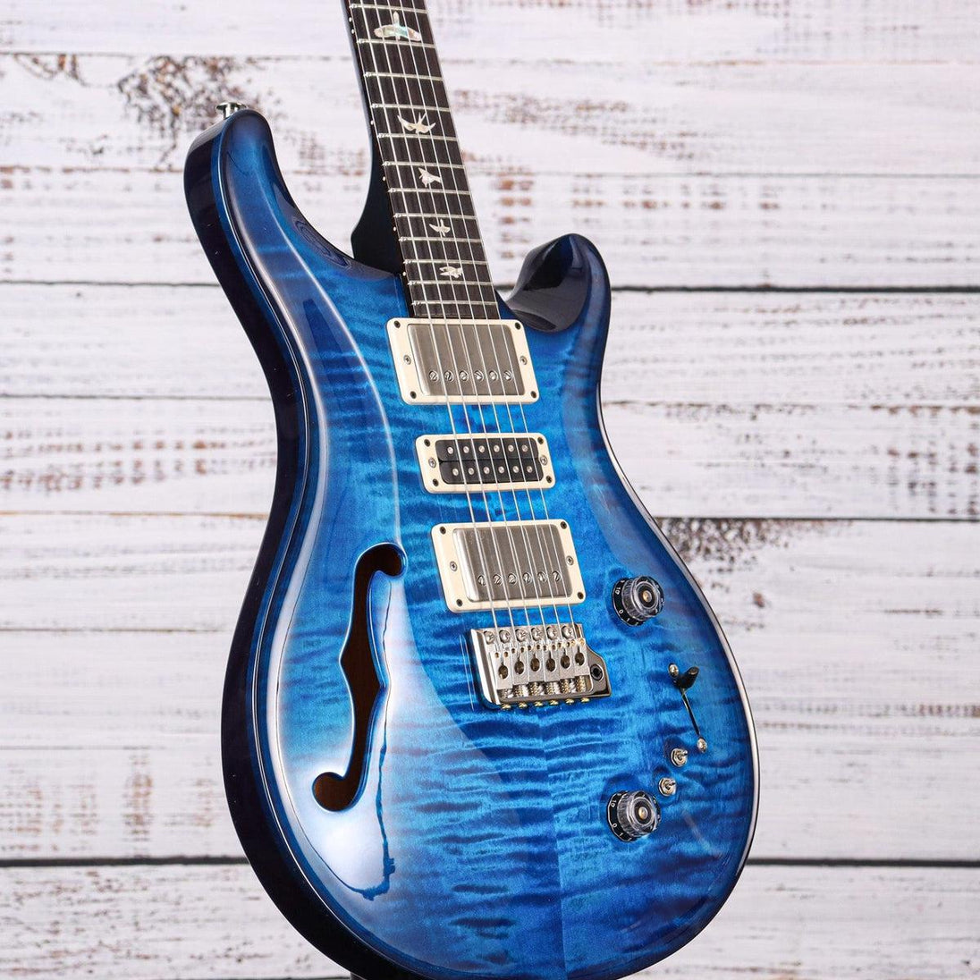 Paul Reed Smith | Special Simi Hollow Electric Guitar | Sapphire Wrap Burst Custom Color