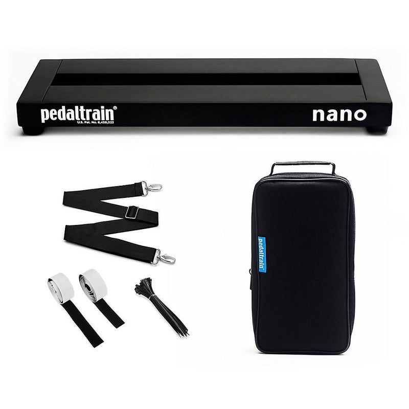 Pedaltrain PT-NANO-SC NANO Effect Pedal Board | With Soft Case