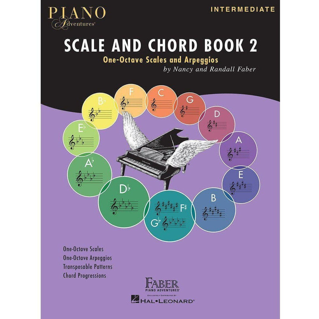 Piano Adventures Scale and Chord Book 2 - One-Octave Scales and Chords