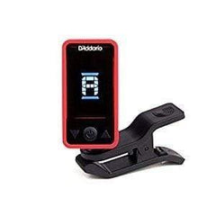 Planet Waves Eclipse Headstock Guitar Tuner Red