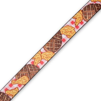 Polyester Guitar Strap Chicken and Waffles