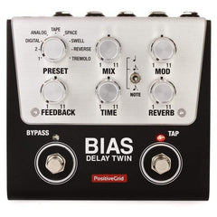 Positive Grid Bias Delay Twin Pedal | 2 button