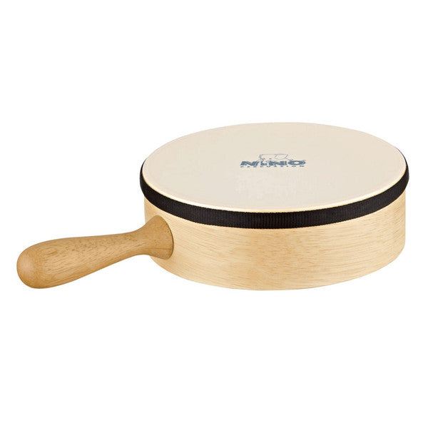 Nino Percussion Wood Hand Drum w/Handle | 8
